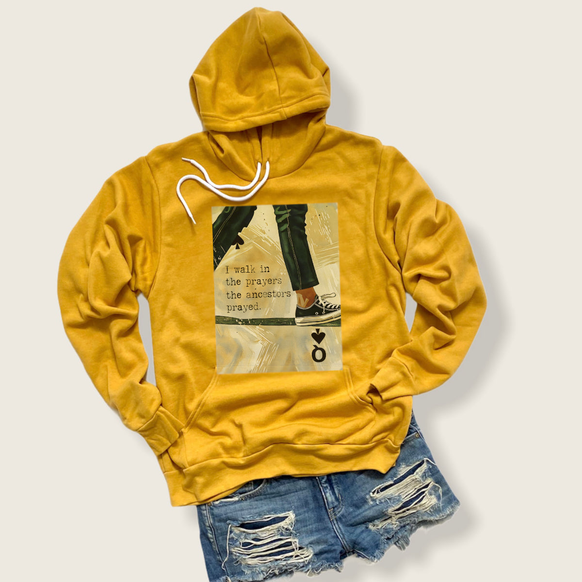 Queen - Sweat à capuche en polaire éponge