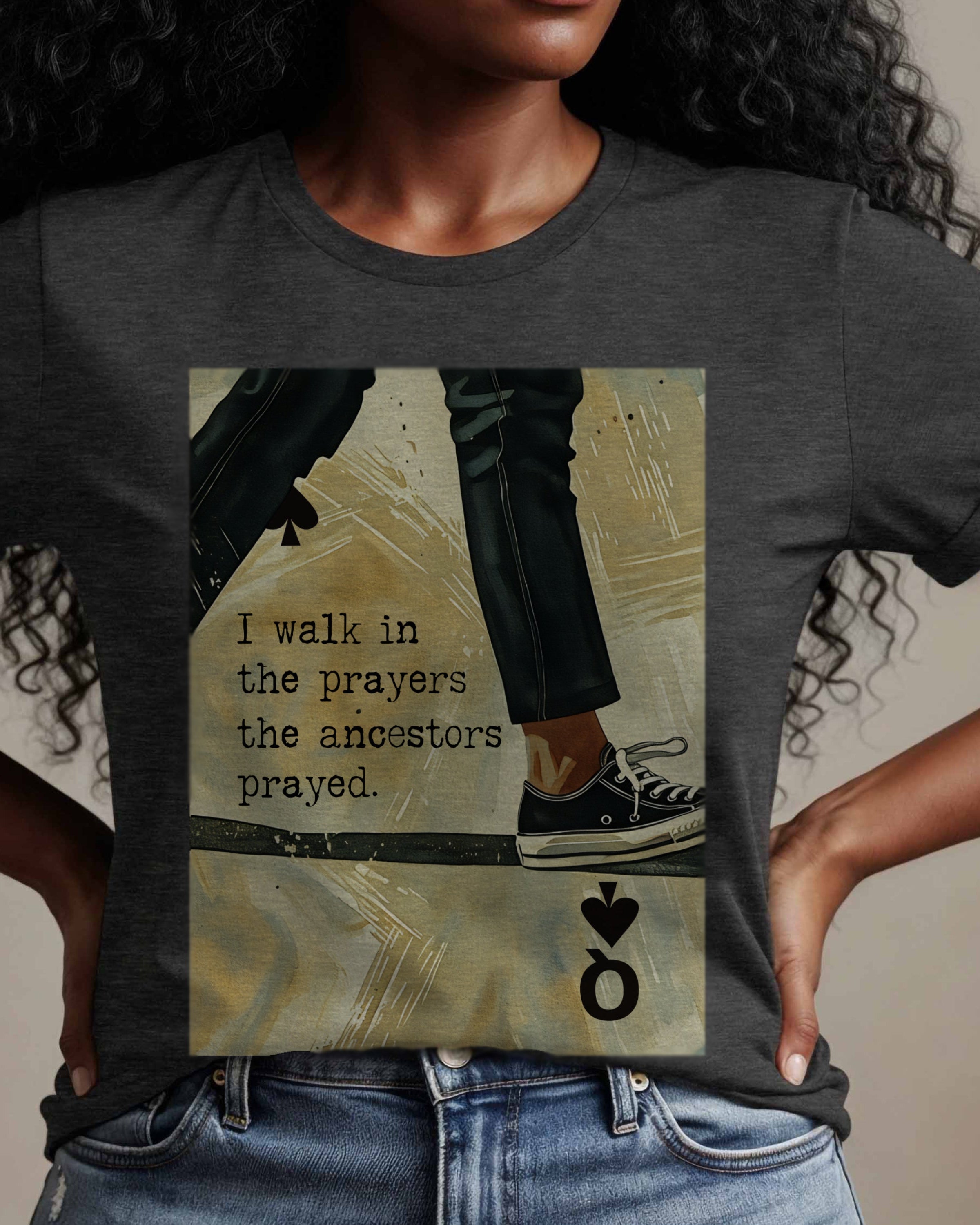 Black Queen “I Walk in the Prayers” Tee