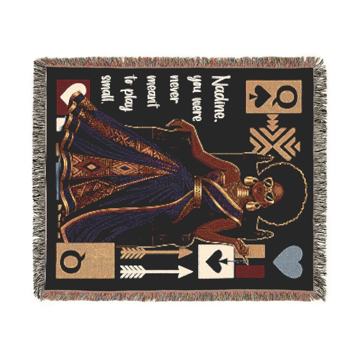 Love Notes to a Black Queen — Personalized Blanket