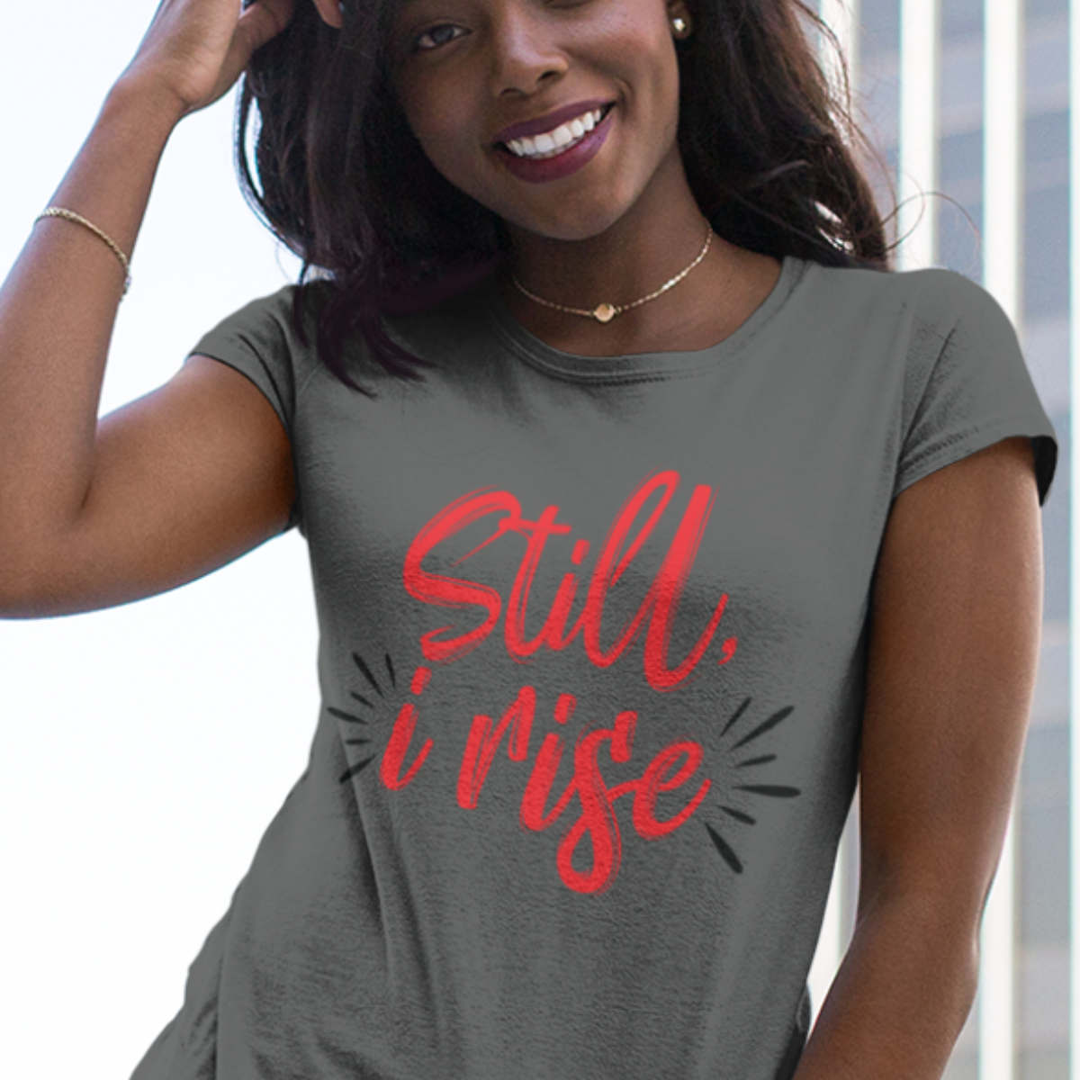 Still I Rise - Women's Fitted Tee