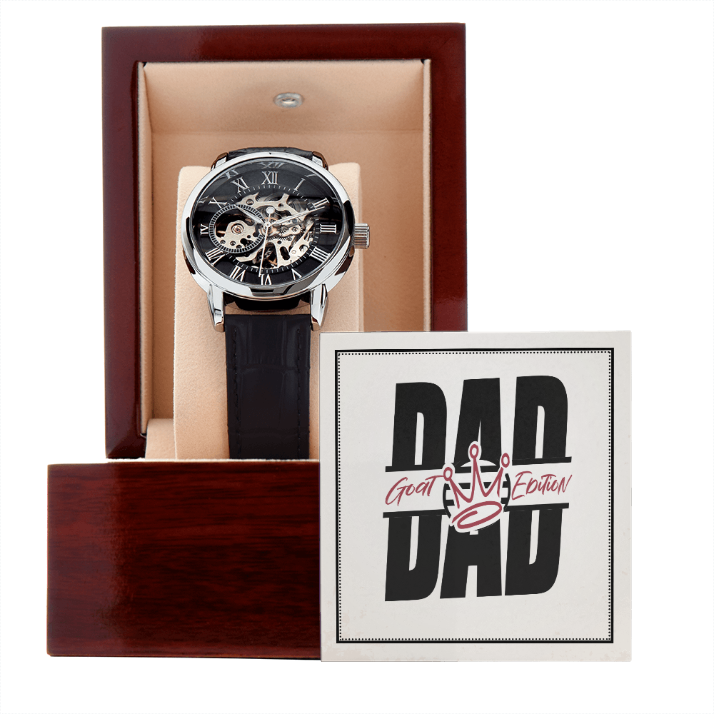 For the Greatest Dad of All Time - Men's Openwork Watch