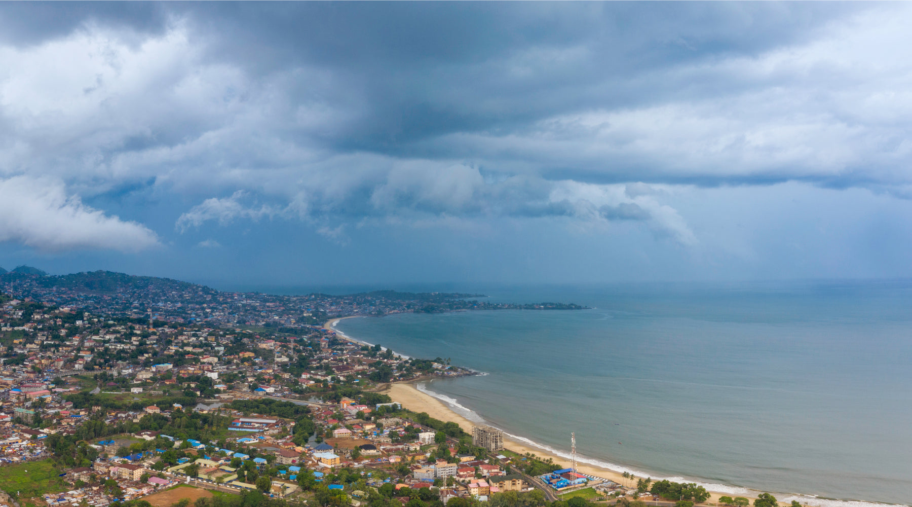 Freetown, Sierra Leone. A day in October 2020, (a leap year of inconceivable adversity)