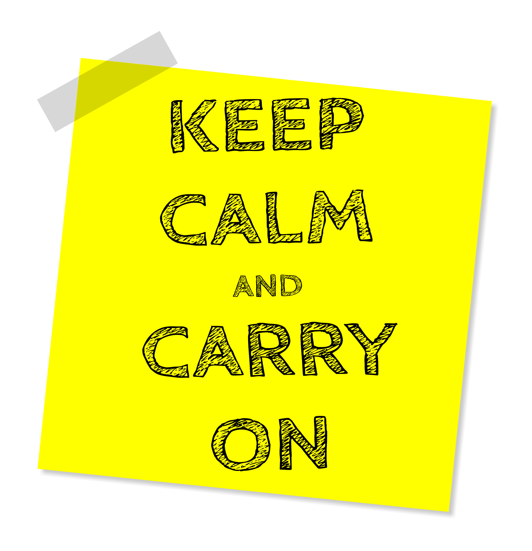 Keep Calm and Carry On