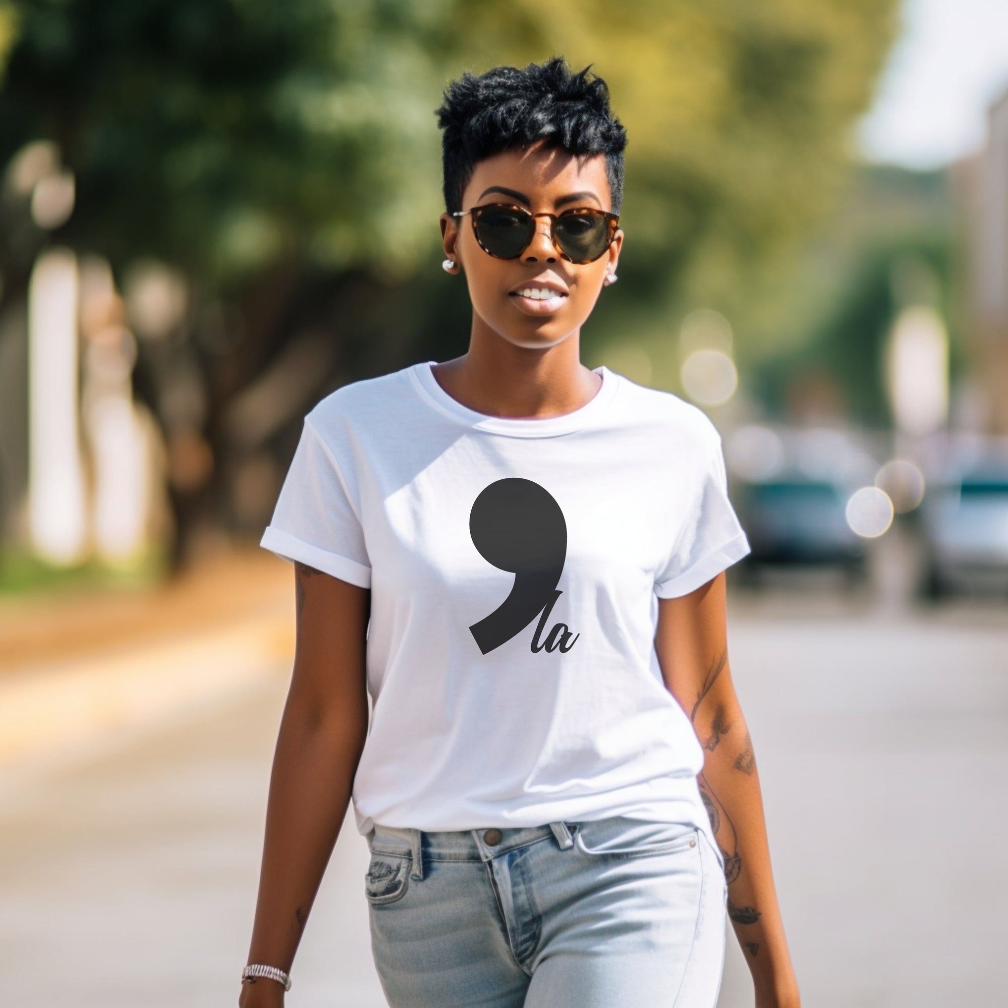 African Queen - T-shirt coupe décontractée