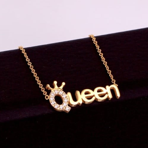 Queen Necklace | 14K Gold Plated
