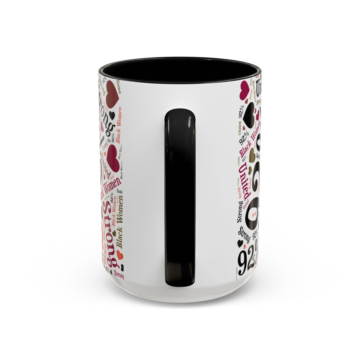 92 Percent Black women united and strong Black Owned Store Gift for Black Women The 92% Mug African American Mug