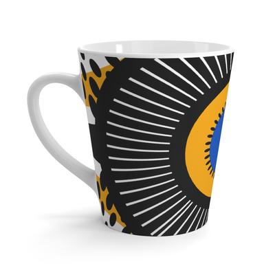 African Print Mugs (Set of 4) | African Wax Print Fabric Inspired