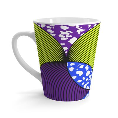African Print Mugs (Set of 4) | African Wax Print Fabric Inspired