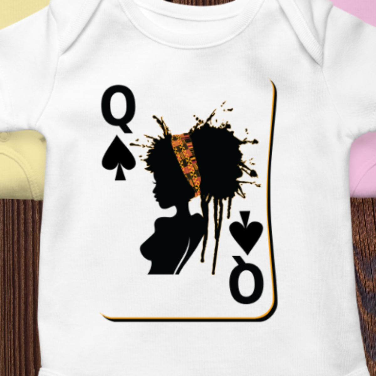 Black Queen Onesie - African Baby Clothes