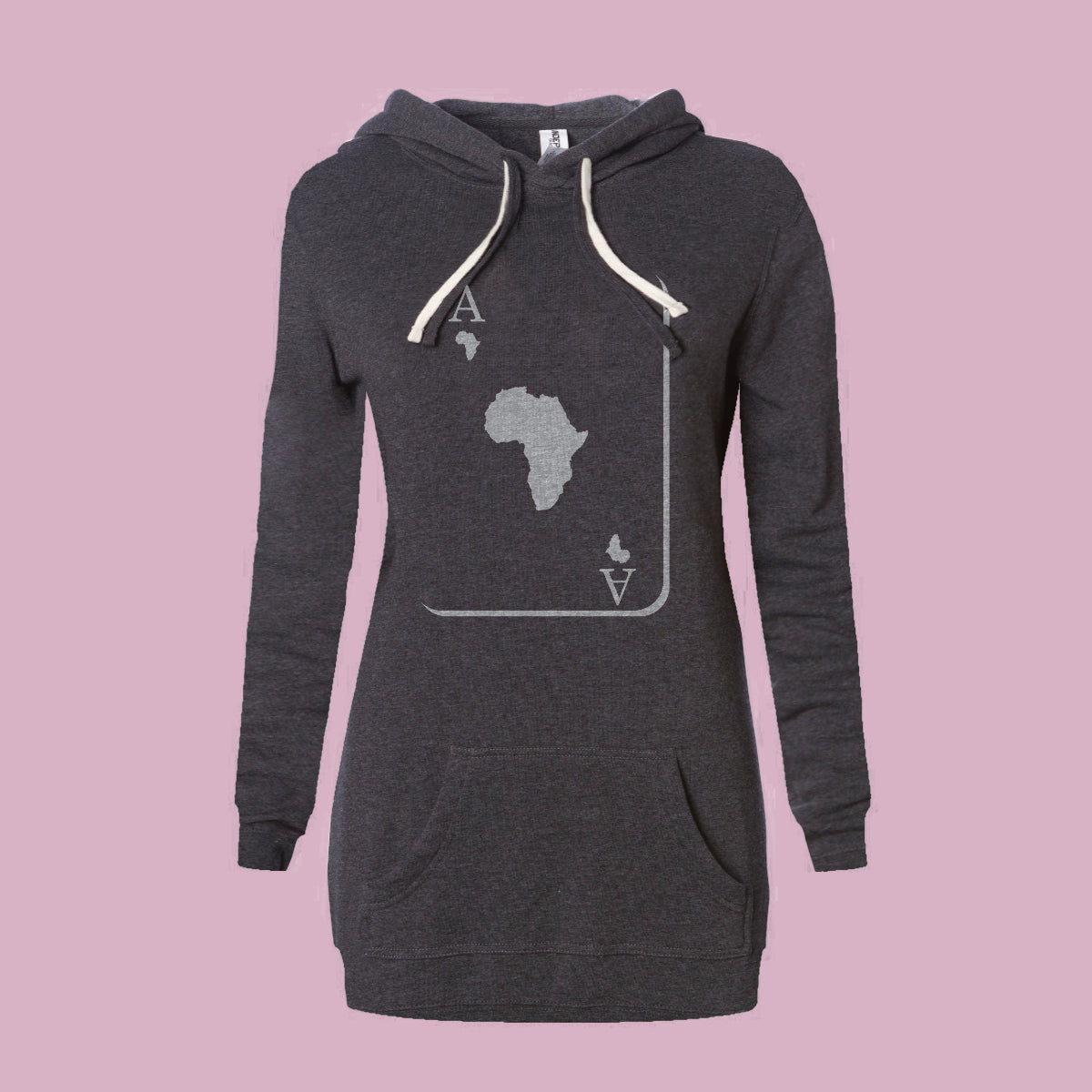 Ace of Africa - Map of Africa - Sweatshirt Dress