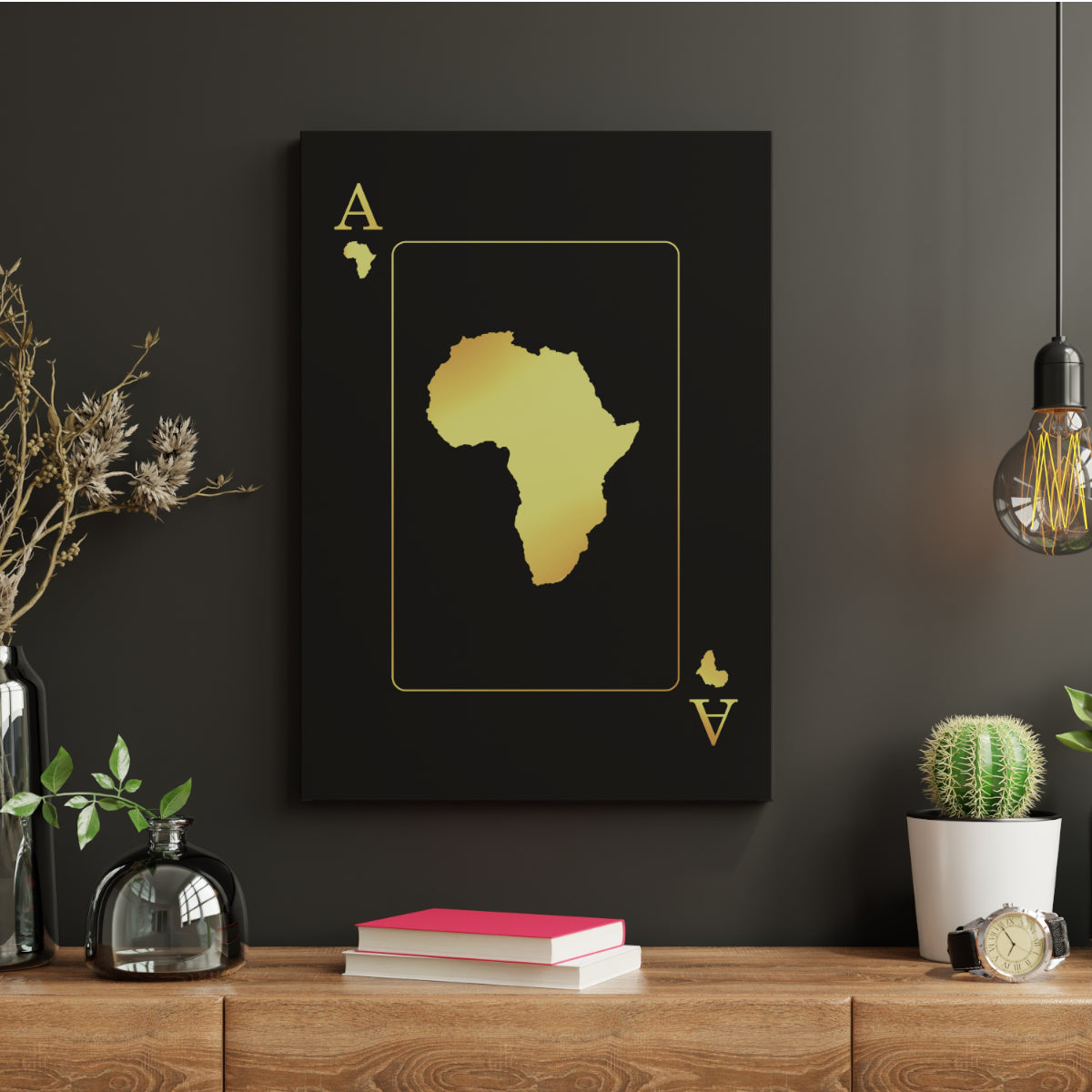 Ace of Africa Canvas