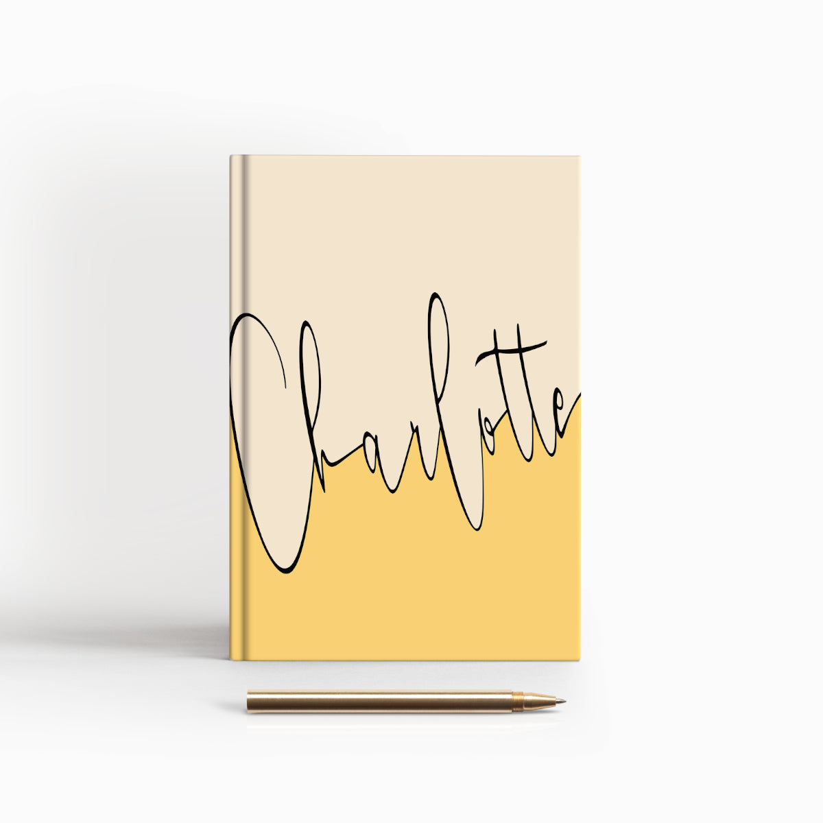 Hardcover Journal  (8'' x 5.7'') - Personalized with your name