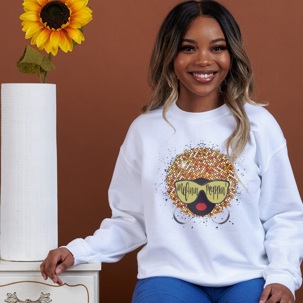 Black Owned Shops Clothing Black Girl Magic Sweatshirt Black Queen