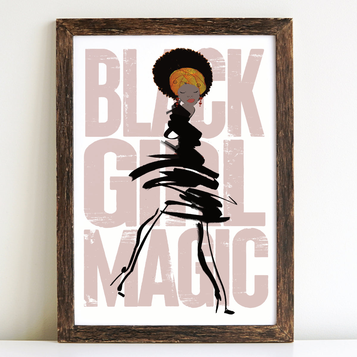 Black Girl Magic Poster