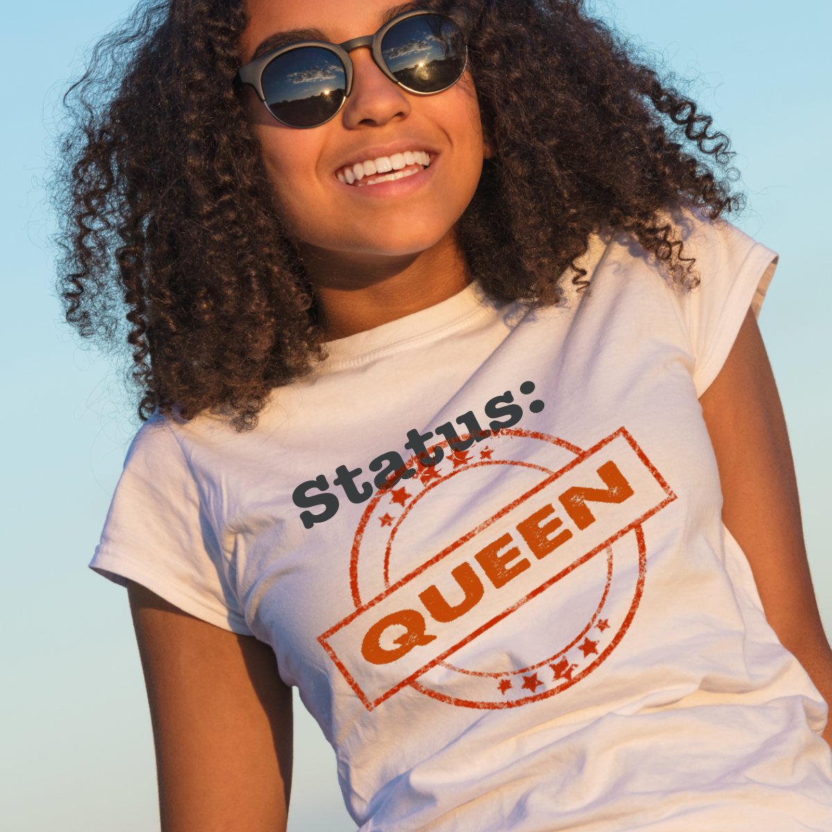 T-shirt ajusté Status Queen