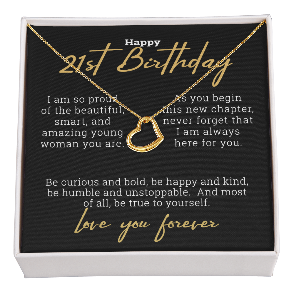 Jewelry for 21st birthday present online