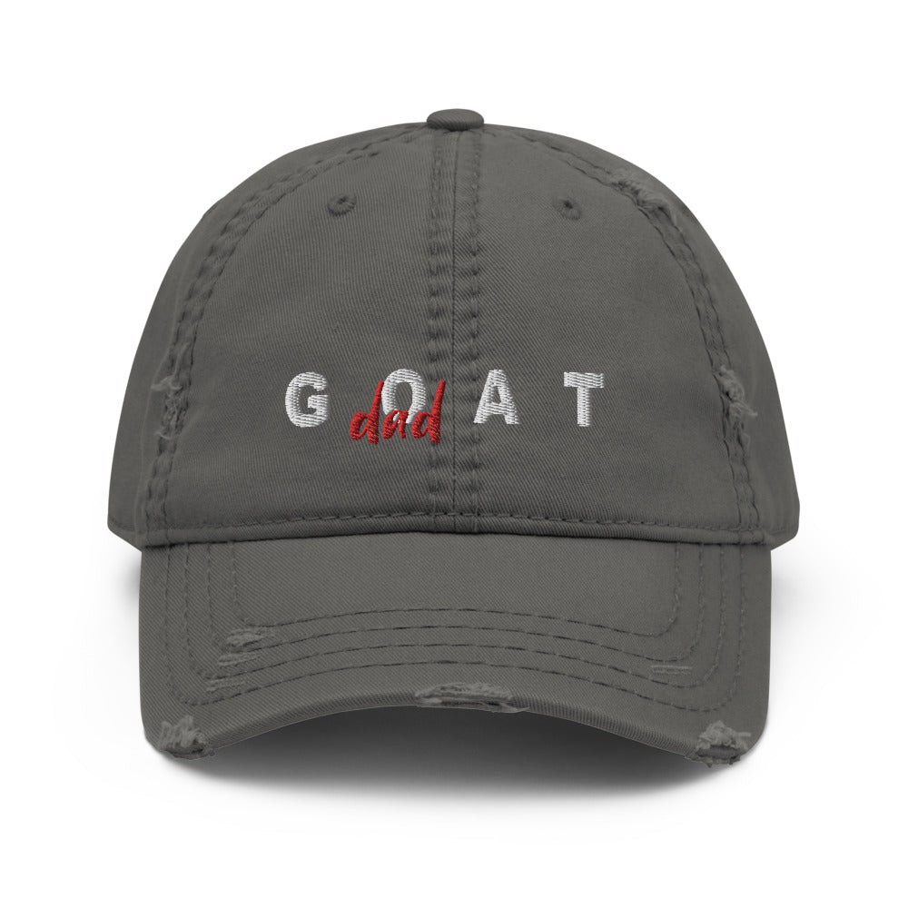 GOAT. Greatest Dad of all time hat